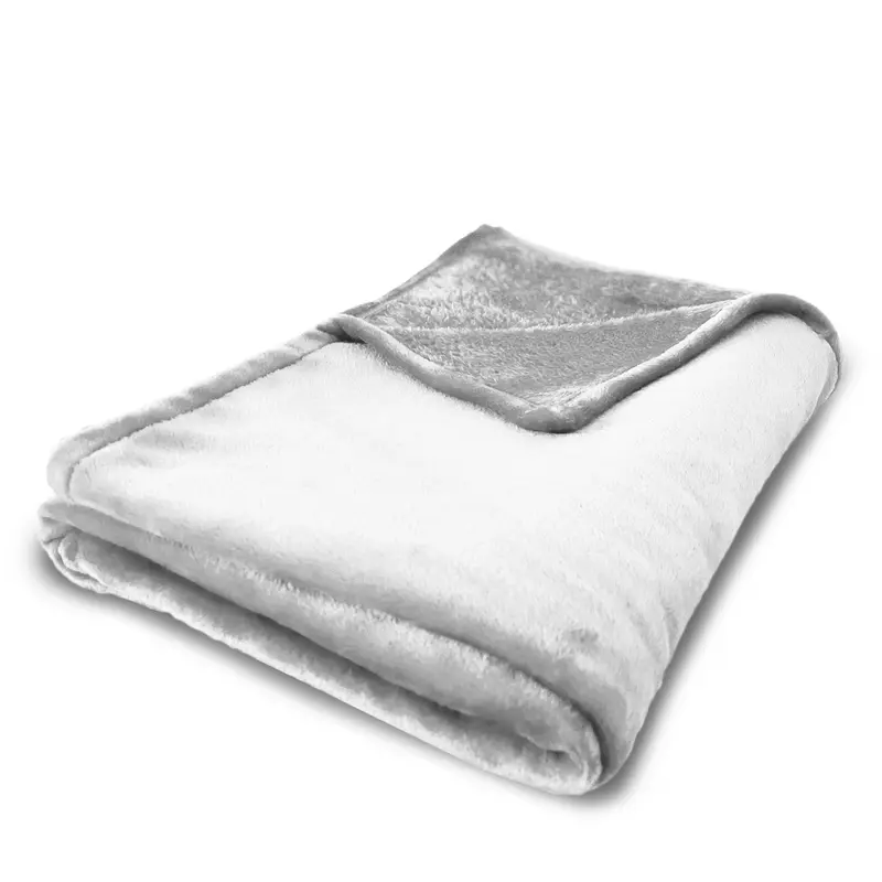 Plaid bianco per Letto Singolo e Matrimoniale - Linea Basic