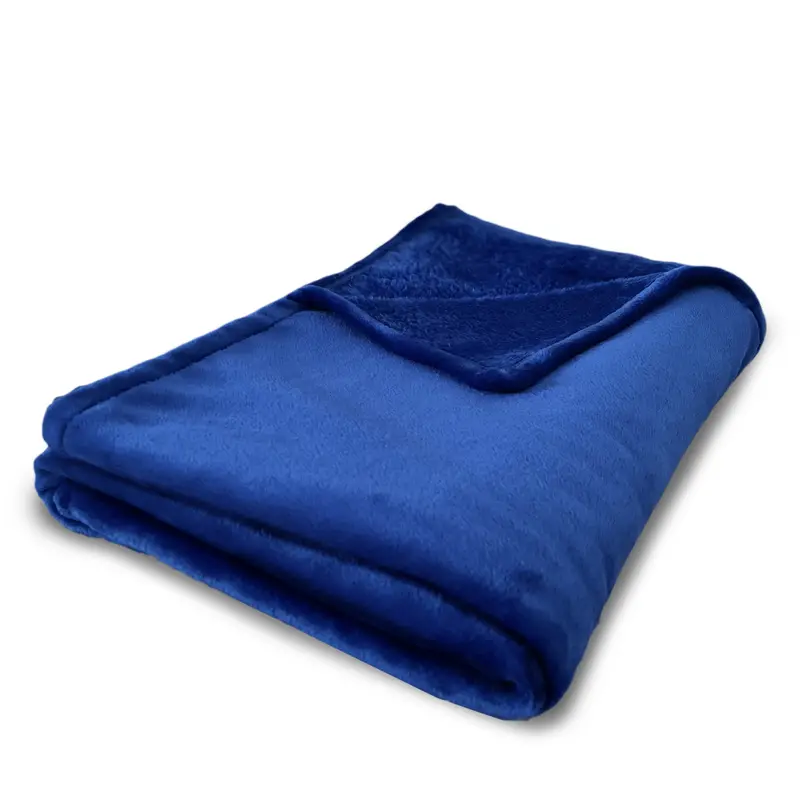 Plaid blu per Letto Singolo e Matrimoniale - Linea Basic