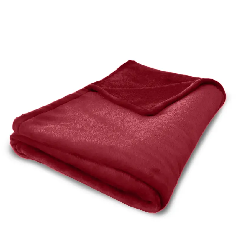 Plaid bordeaux per Letto Singolo e Matrimoniale - Linea Basic