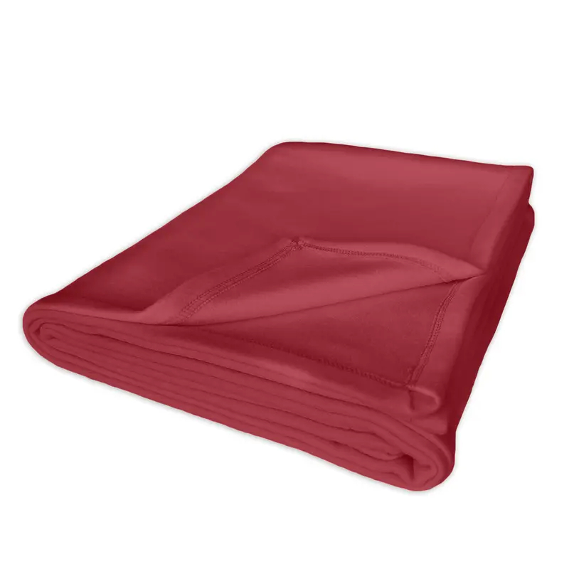Plaid bordeaux per Letto Singolo e Matrimoniale - Linea Basic