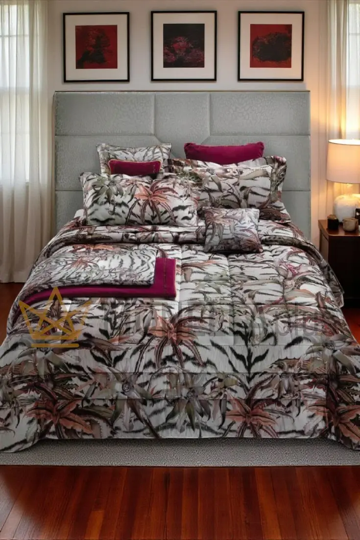 Plaid Flowers Tigresse Roberto Cavalli