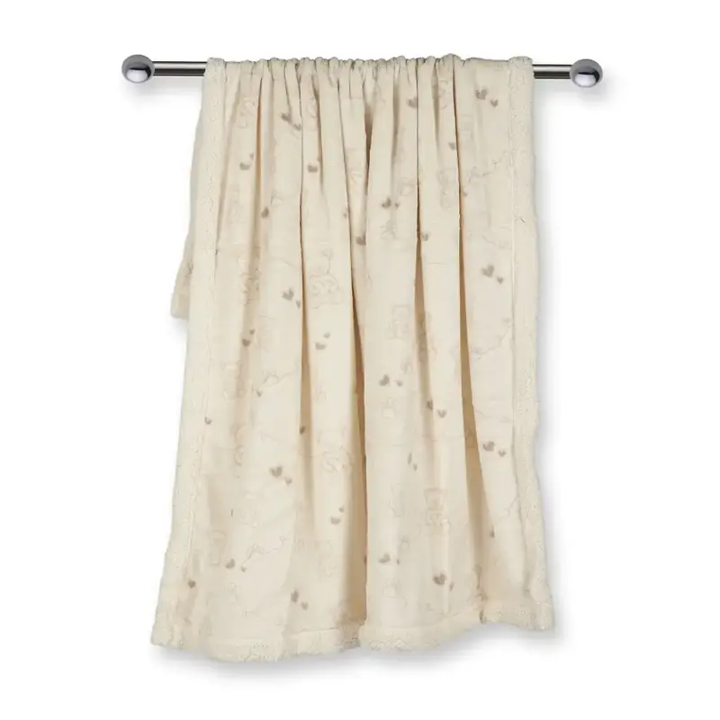 Plaid in microfibra pellicciata Dreaming Bear | Daunex