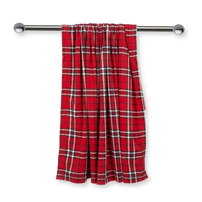 Plaid in pile Tartan 160x180 cm | MaryPlaid