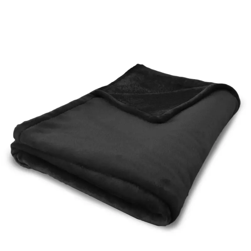 Plaid nero per Letto Singolo e Matrimoniale - Linea Basic