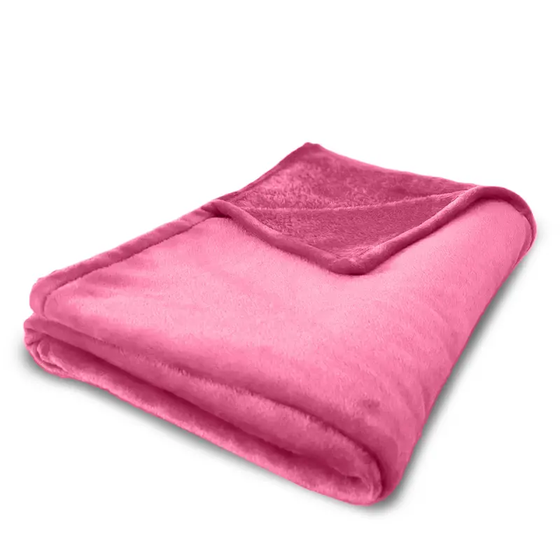 Plaid rosa per Letto Singolo e Matrimoniale - Linea Basic