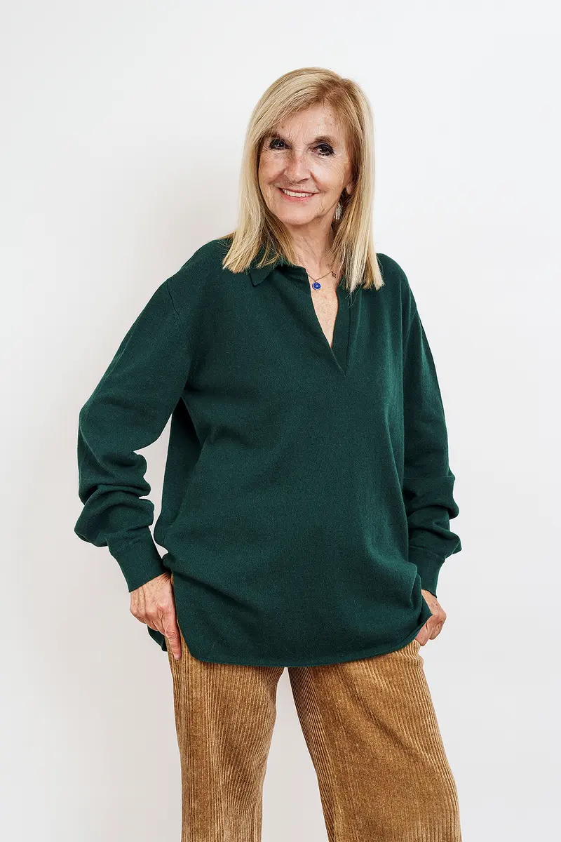 POLO IN CASHMERE verdone