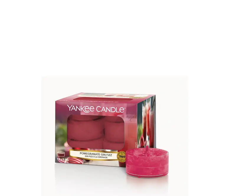POMEGRANATE GIN FIZZ -Yankee Candle- Tea Light