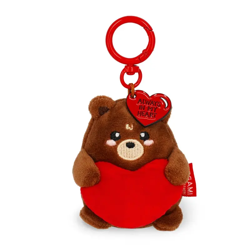 PORTACHIAVI DI PELUCHE - TEDDY BEAR