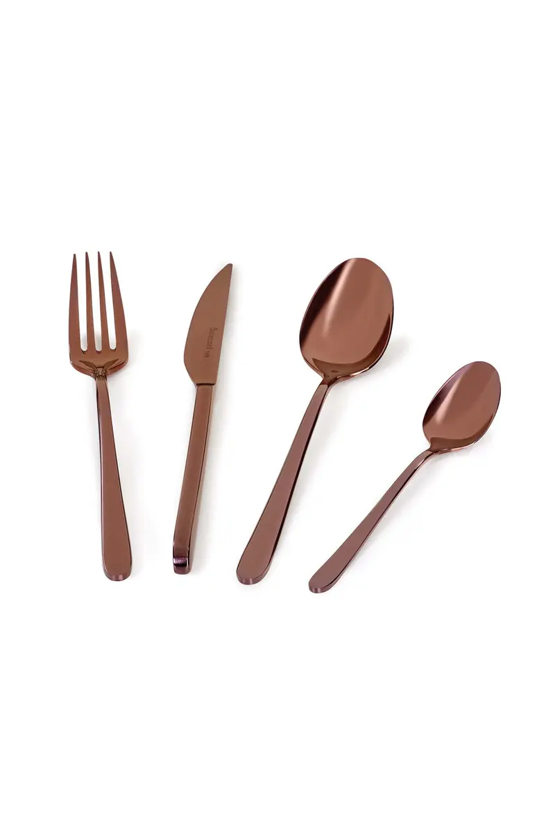 POSATEMalachite bronzo lucido - set posate 24 pezzi