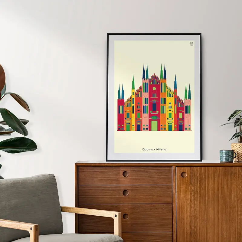 Poster 50x70 Duomo - Milano