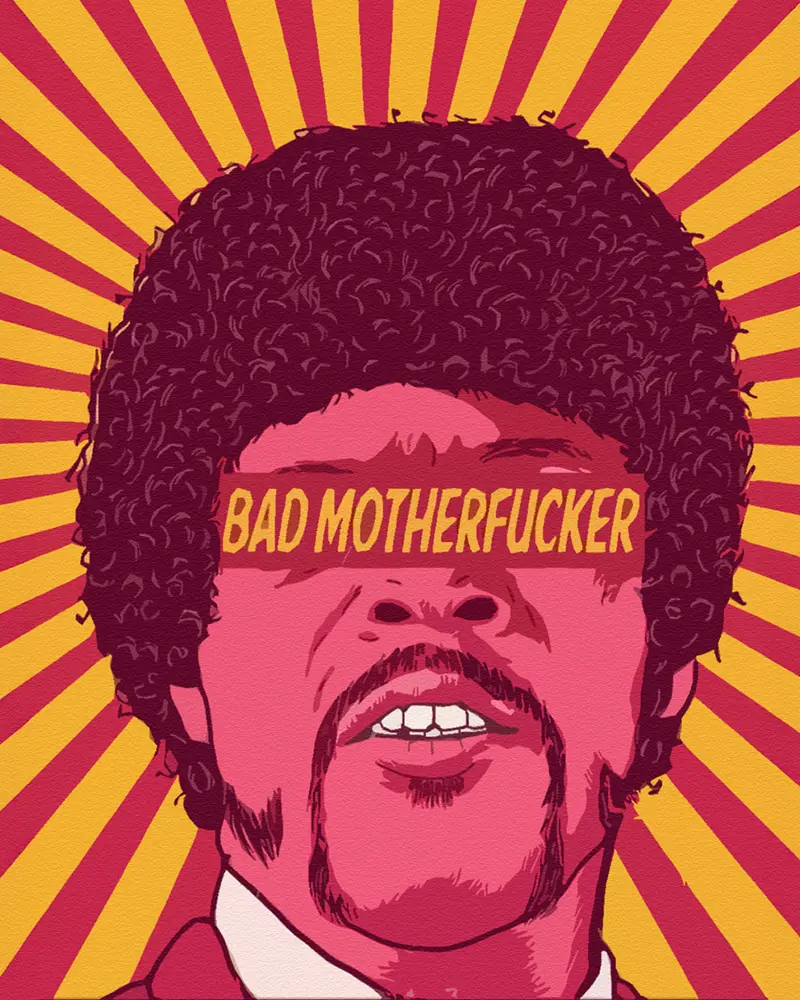 Poster "Bad Mother....."