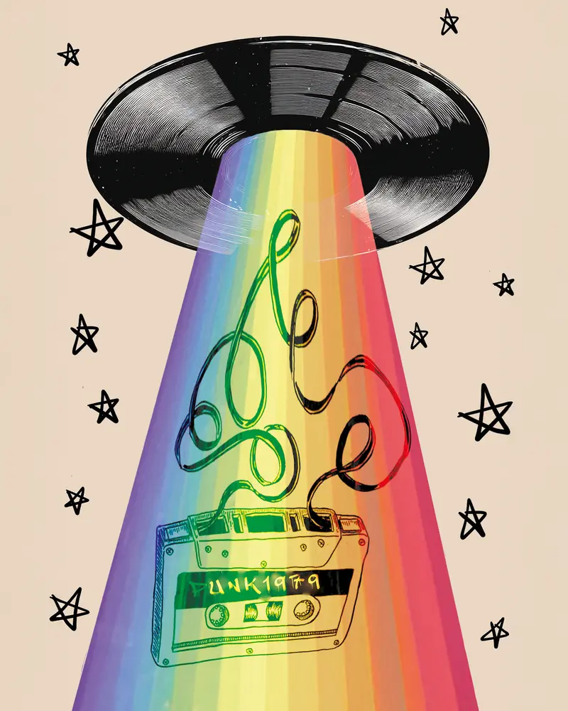 Poster "Disco Ufo"