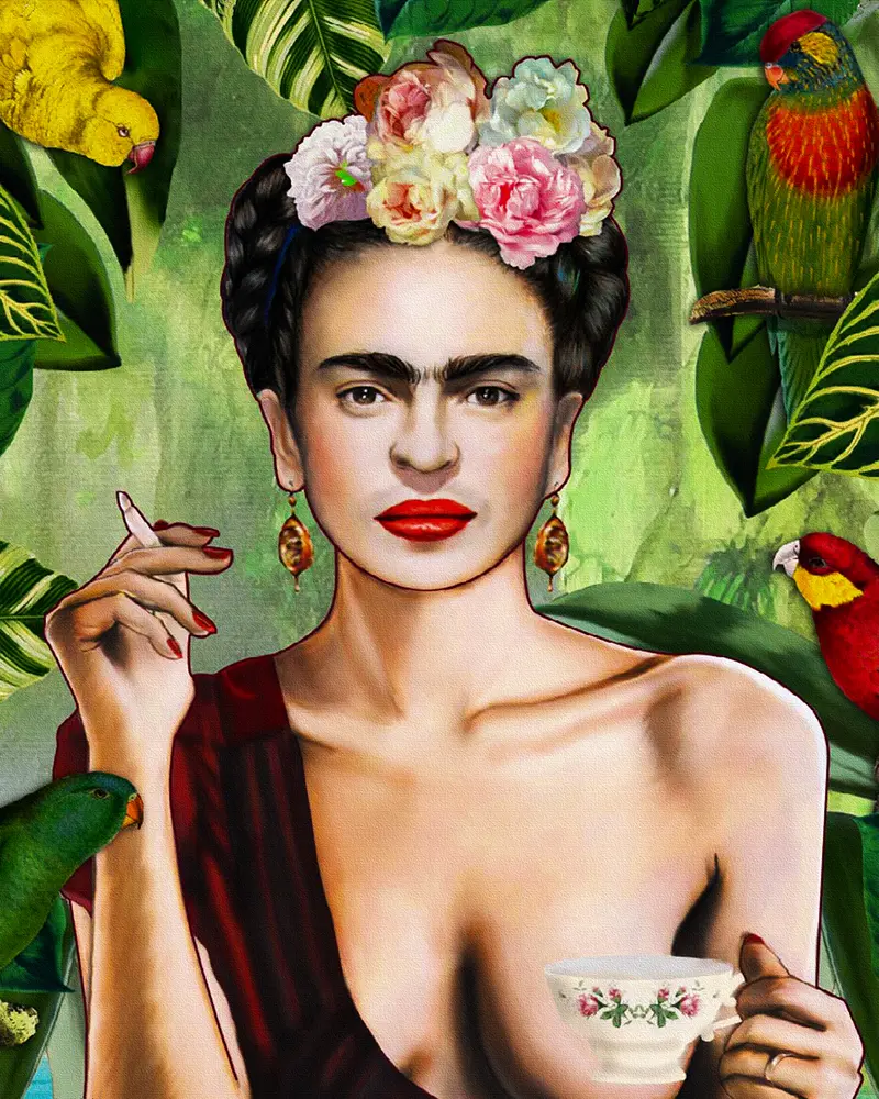 Poster "Frida Amigos"