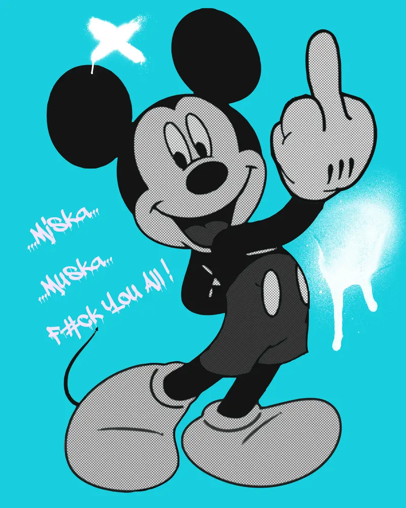 Poster "Miska, Muska ... "