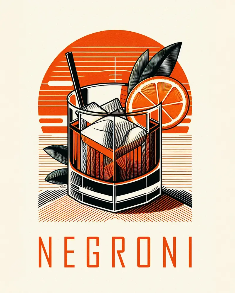 Poster "Negroni "