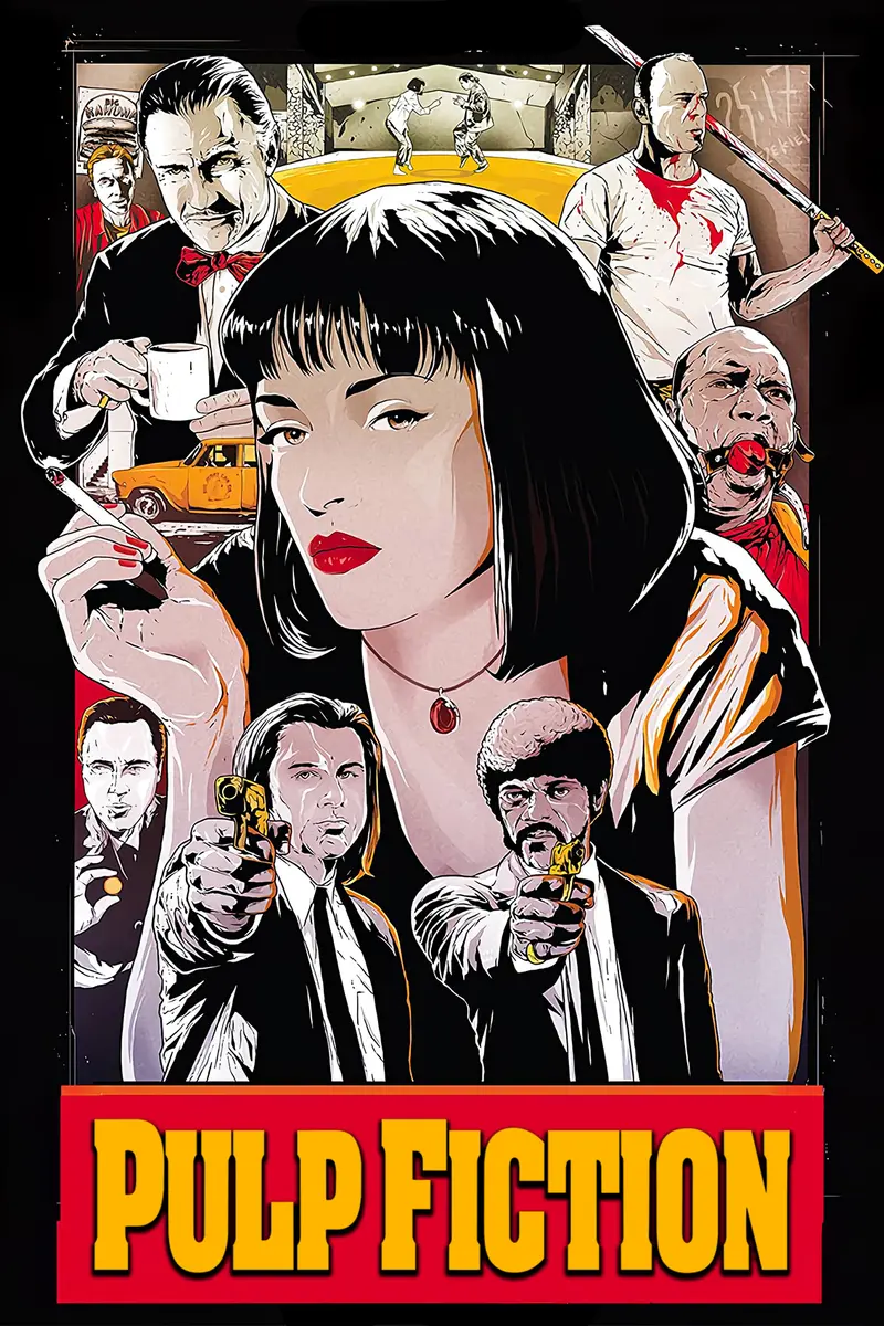 Poster "Pulp Fiction #2"