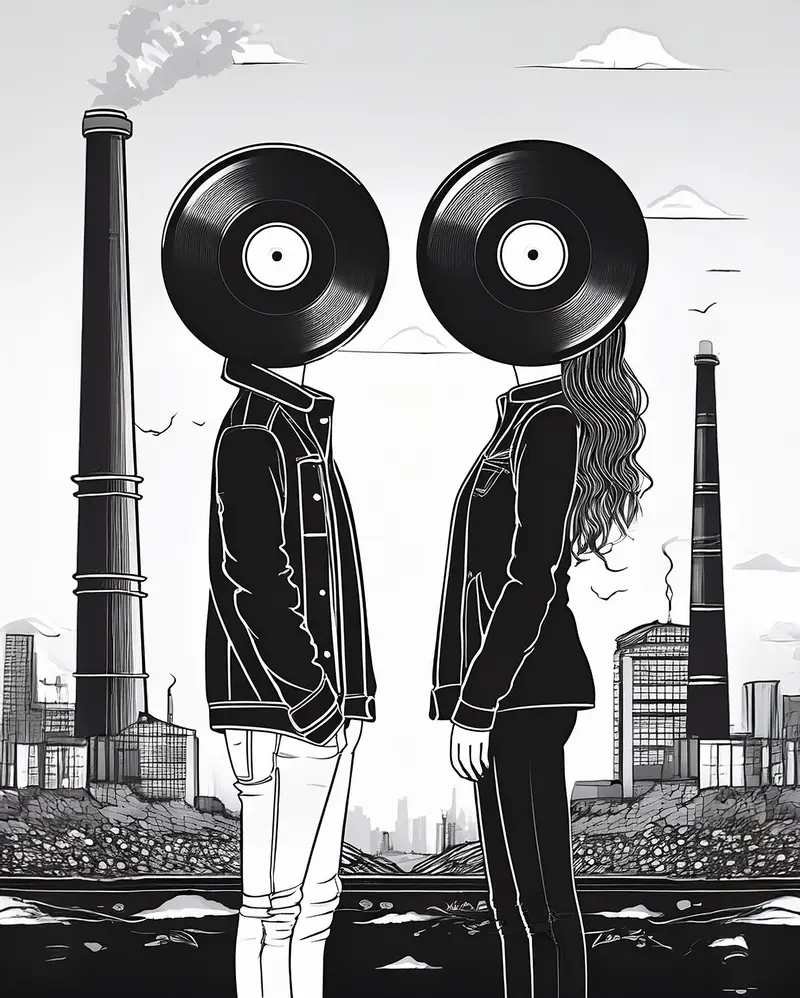 Poster "Vinil Lovers"