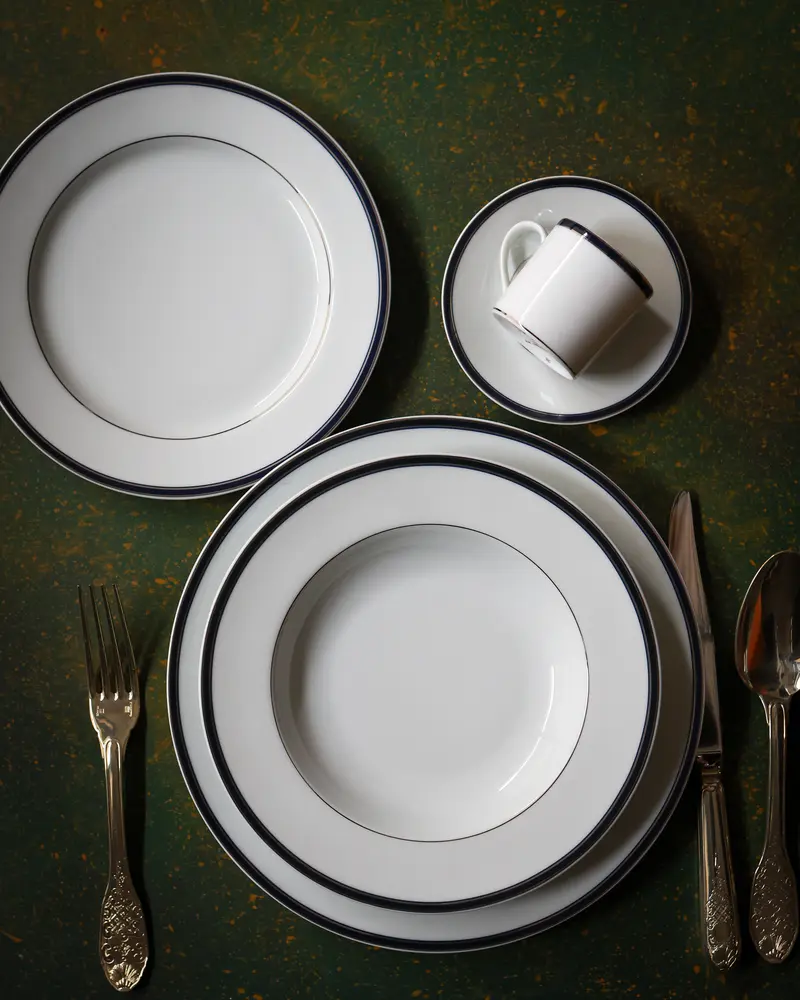 Posti tavola mix and match Porcellana francese Bernardeau