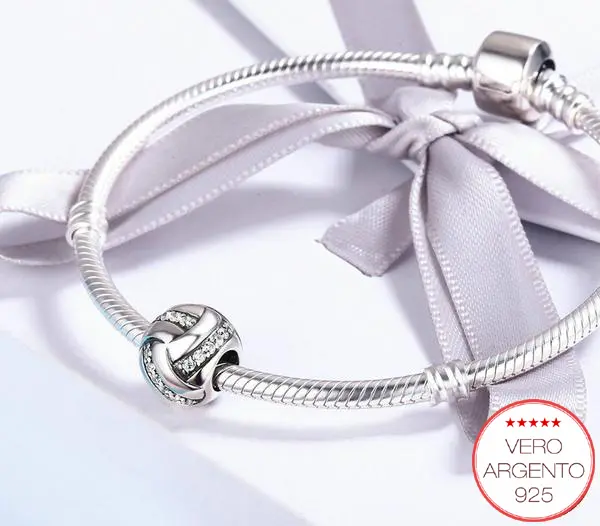 "PreciousCharm" - Charm prezioso Pallavolo in argento - IN ESCLUSIVA