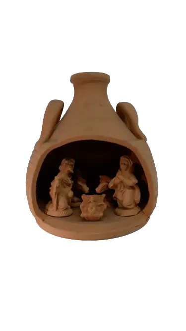 Presepe in Ceramica Realizzato a Mano