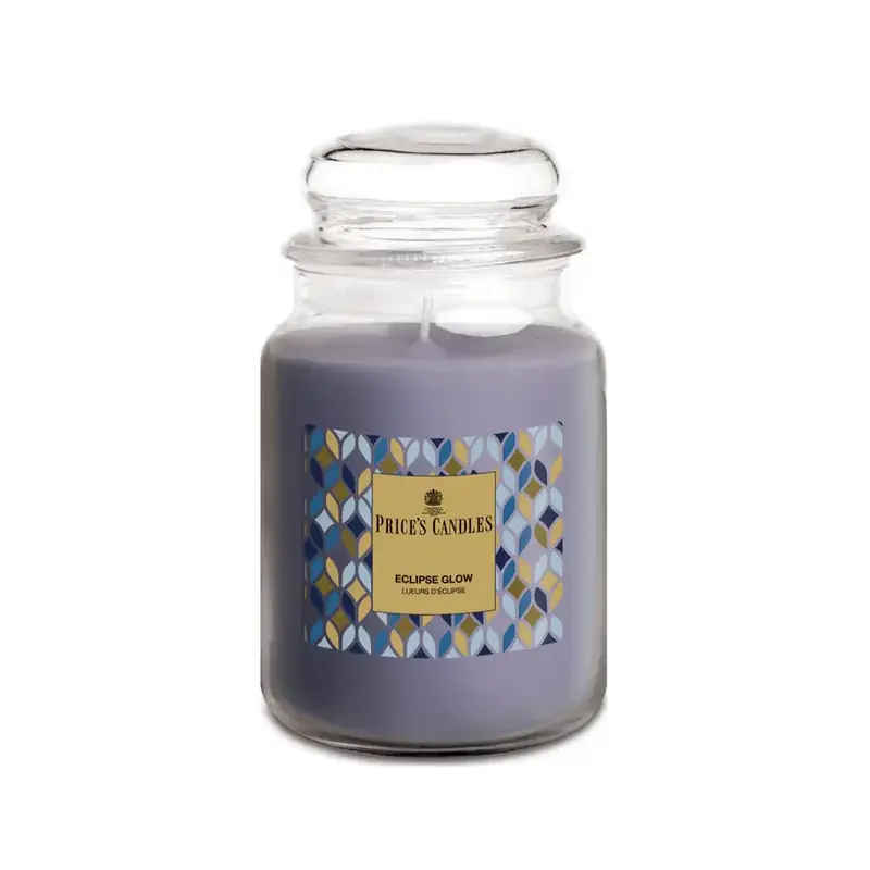 PRICE'S CANDLES - ECLIPSE GLOW CANDELA PROFUMATA GIARA GRANDE