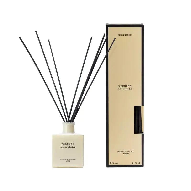Profumatore a bastoncini Verbena di Sicilia 100 ml | Cereria Molla 1899