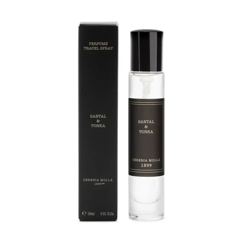 Profumo travel size 15 ml Santal & Tonka | Cereria Molla 1899