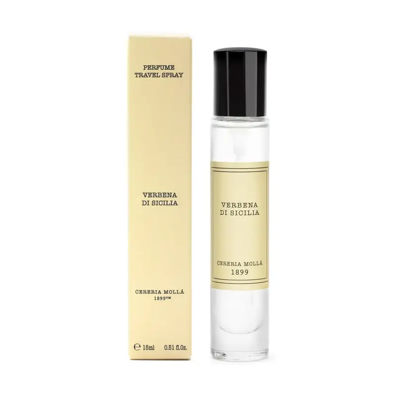 Profumo travel size 15 ml Verbena di Sicilia | Cereria Molla 1899
