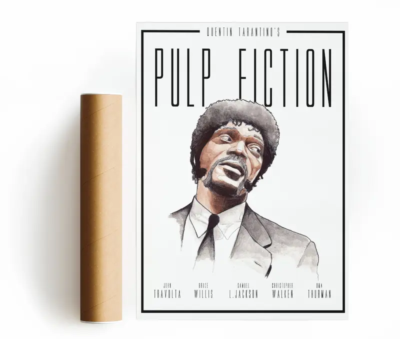 PULP FICTION JULES STAMPA D'ARTE