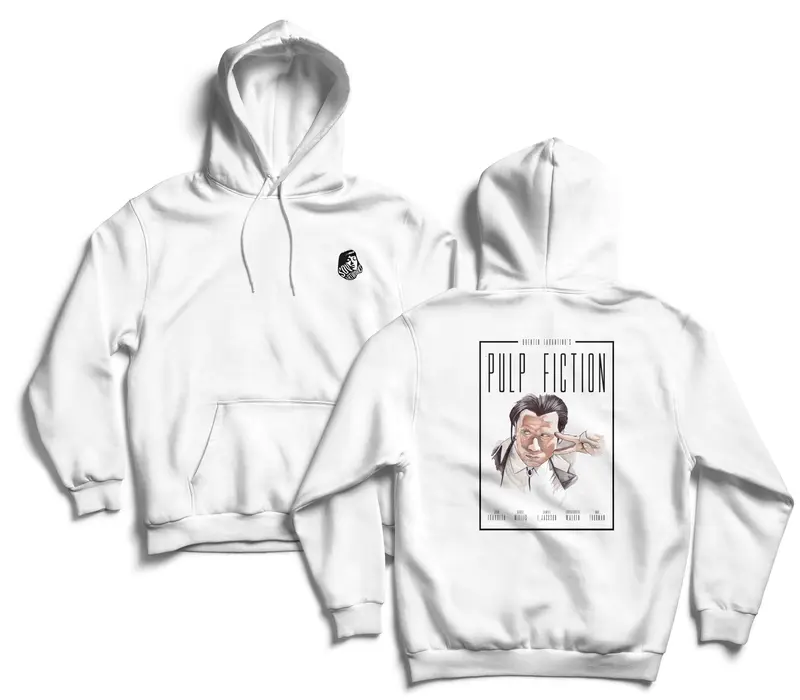 PULP FICTION VINCE LOGO HOODIE