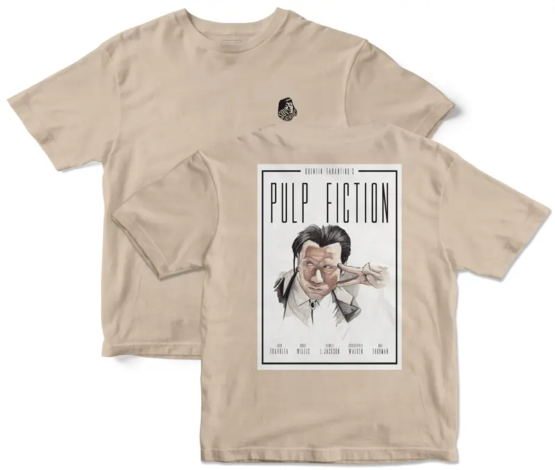 PULP FICTION VINCE LOGO T-SHIRT