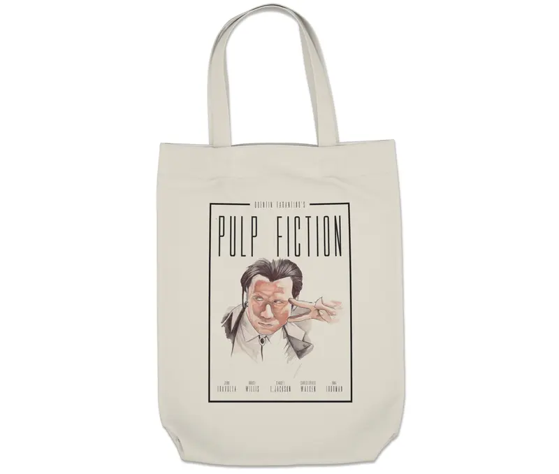 PULP FICTION VINCE TOTE BAG