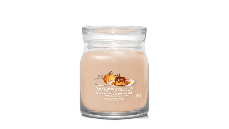 PUMPKIN MAPLE CREME CARAMEL -Yankee Candle- Giara Media - SIGNATURE - DAYDREAMING OF AUTUMN