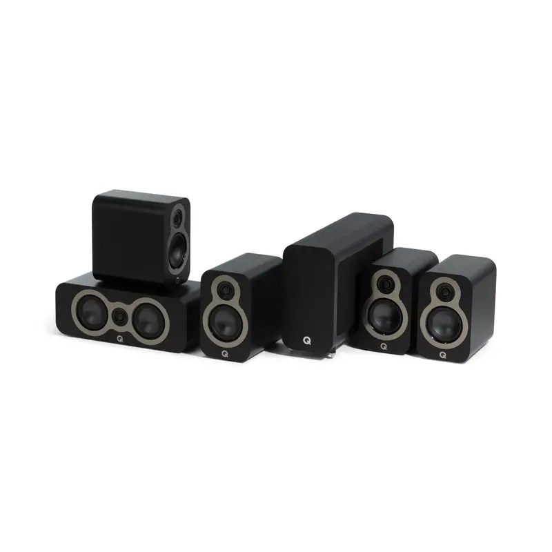 QAcoustics 3010c 5.1 CINEMA PACK - Sistema altoparlanti surround