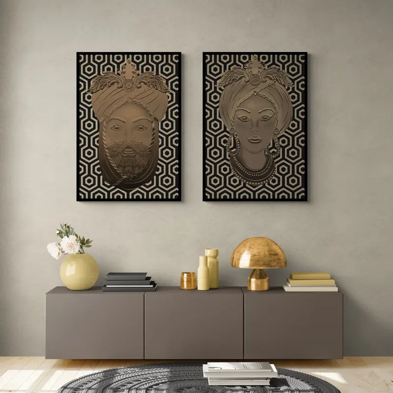 Quadri su Tela Collezione Kalsa "Imperium"
