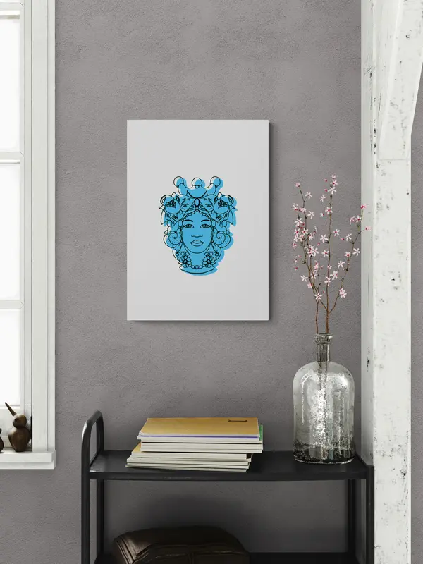 Quadri Teste di Mori Collezione "Warhol" by L. Bonsignore
