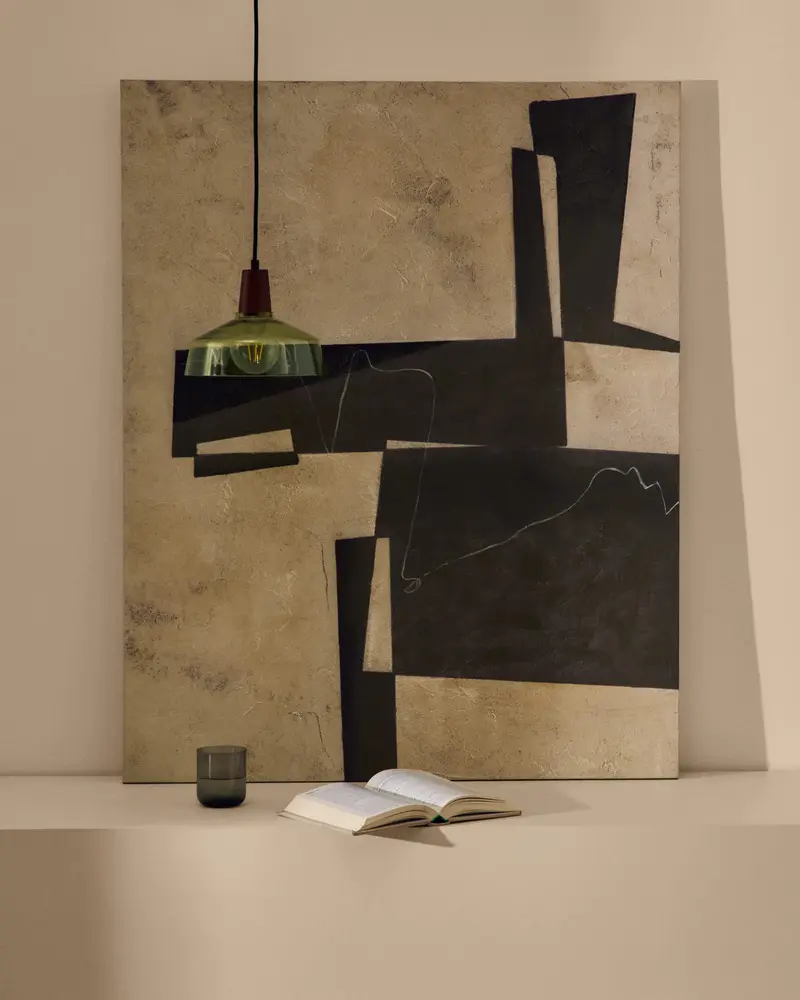 Quadro Fida verde 118 x 94 cm