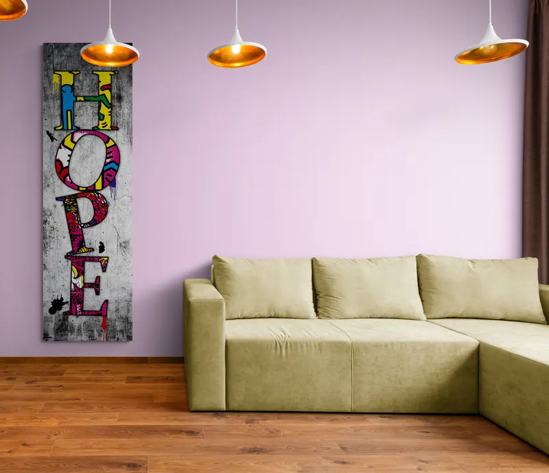 Quadro Hope Street Art Style