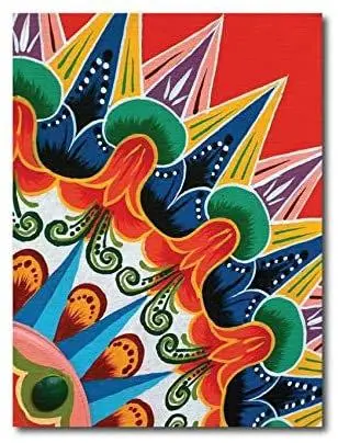 Quadro su tela, 40 x 54 cm. Arte siciliana. Vintage sicilian art design.