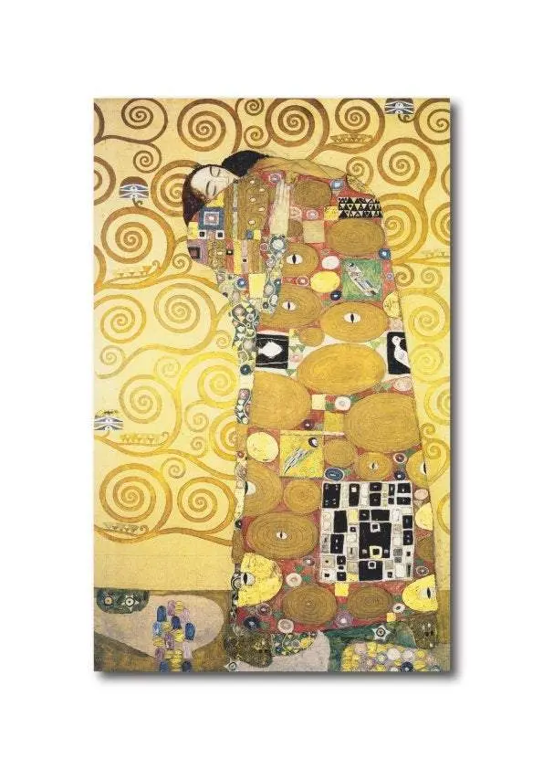 Quadro su Tela Canvas, Klimt, 60 x 90 cm, Il Fregio di Stoclet, quadri d' autore.