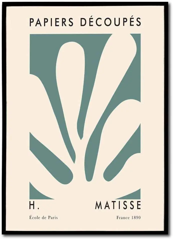Quadro su tela, Matisse. Parigi vintage design. Opere d' autore.