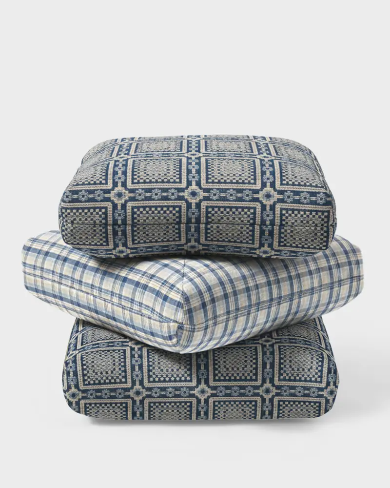Ralph Lauren Home x Cabana Edgemcombe Pouf