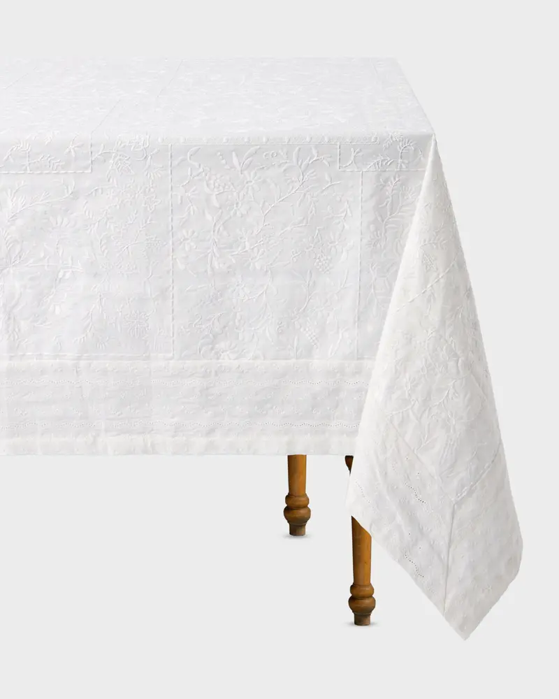 Ralph Lauren Home x Cabana, Williston Embroidered Tablecloth