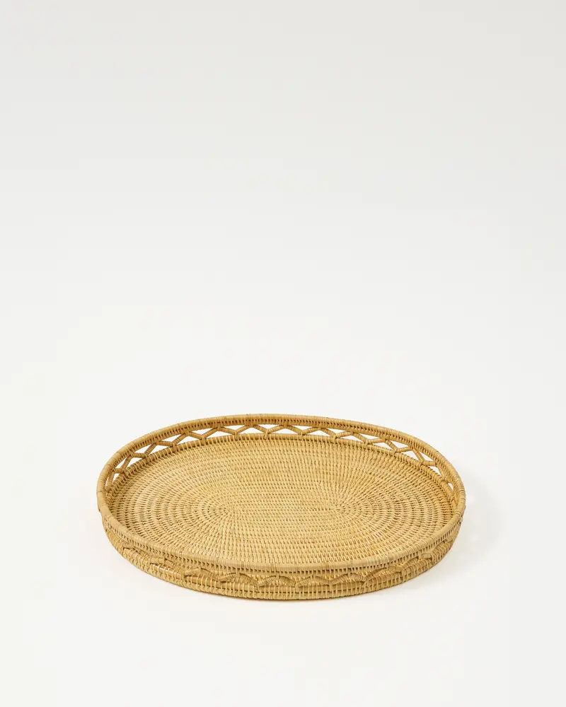 Rattan Sabbia Oval Tray, Medium