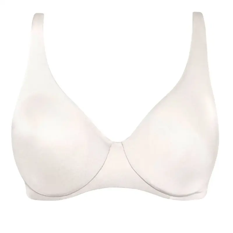 Reggiseno con ferretto senza imbottitura in microfibra liscia traspirante Pure | Verdissima