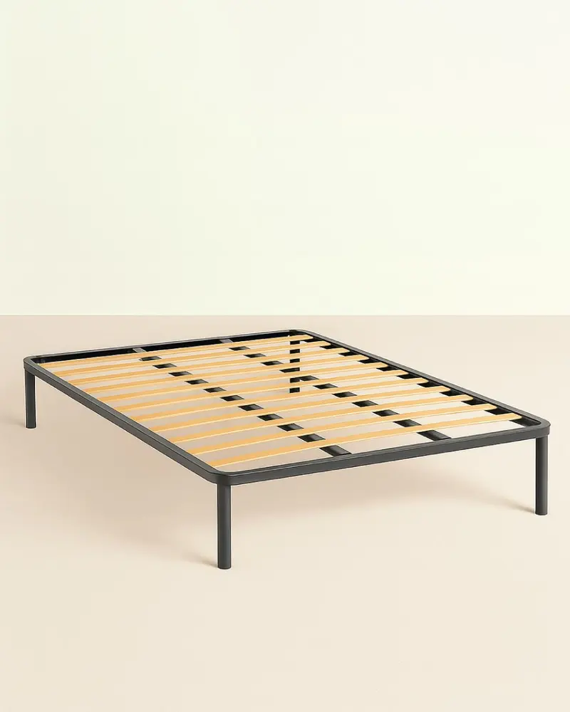 Rete letto Nemo – Matrimoniale 160x190 – 13 doghe da 6,5 cm – Struttura in metallo grigio