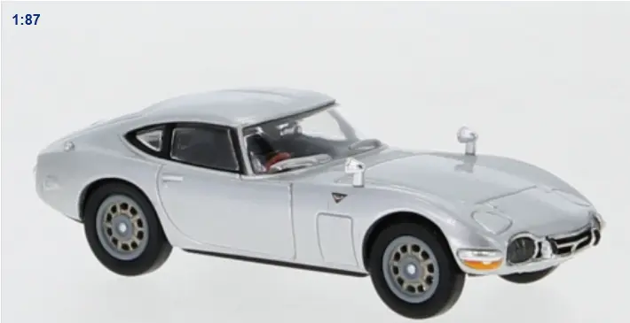 Ricko Toyota 2000 GT, argento, RHD, 1