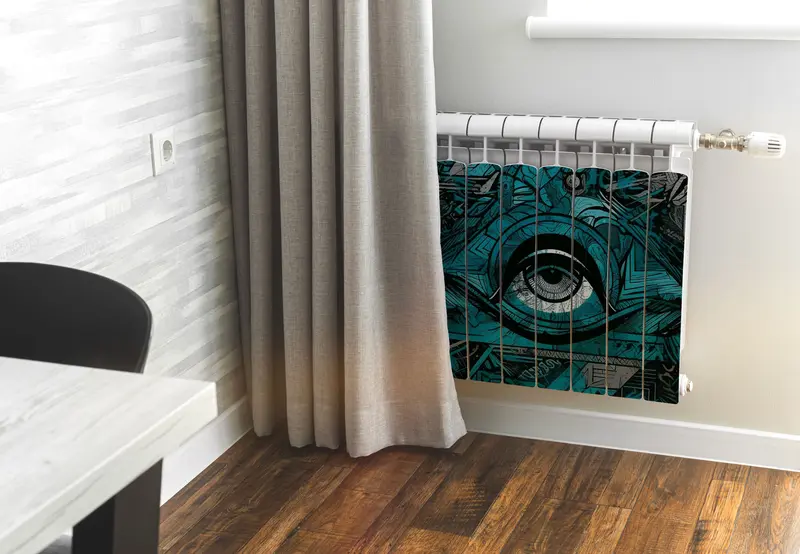 Rivestimento termosifone Venti di Storia – Pellicola adesiva design