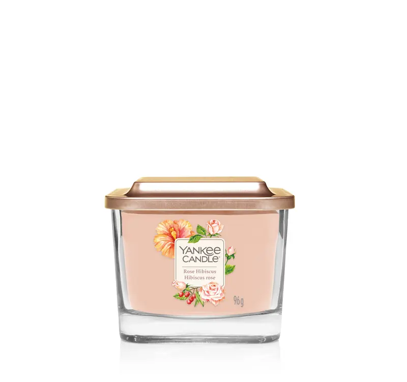 ROSE HIBISCUS -Yankee Candle- Candela Piccola