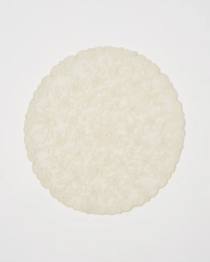 Rose Silk Lace Placemat